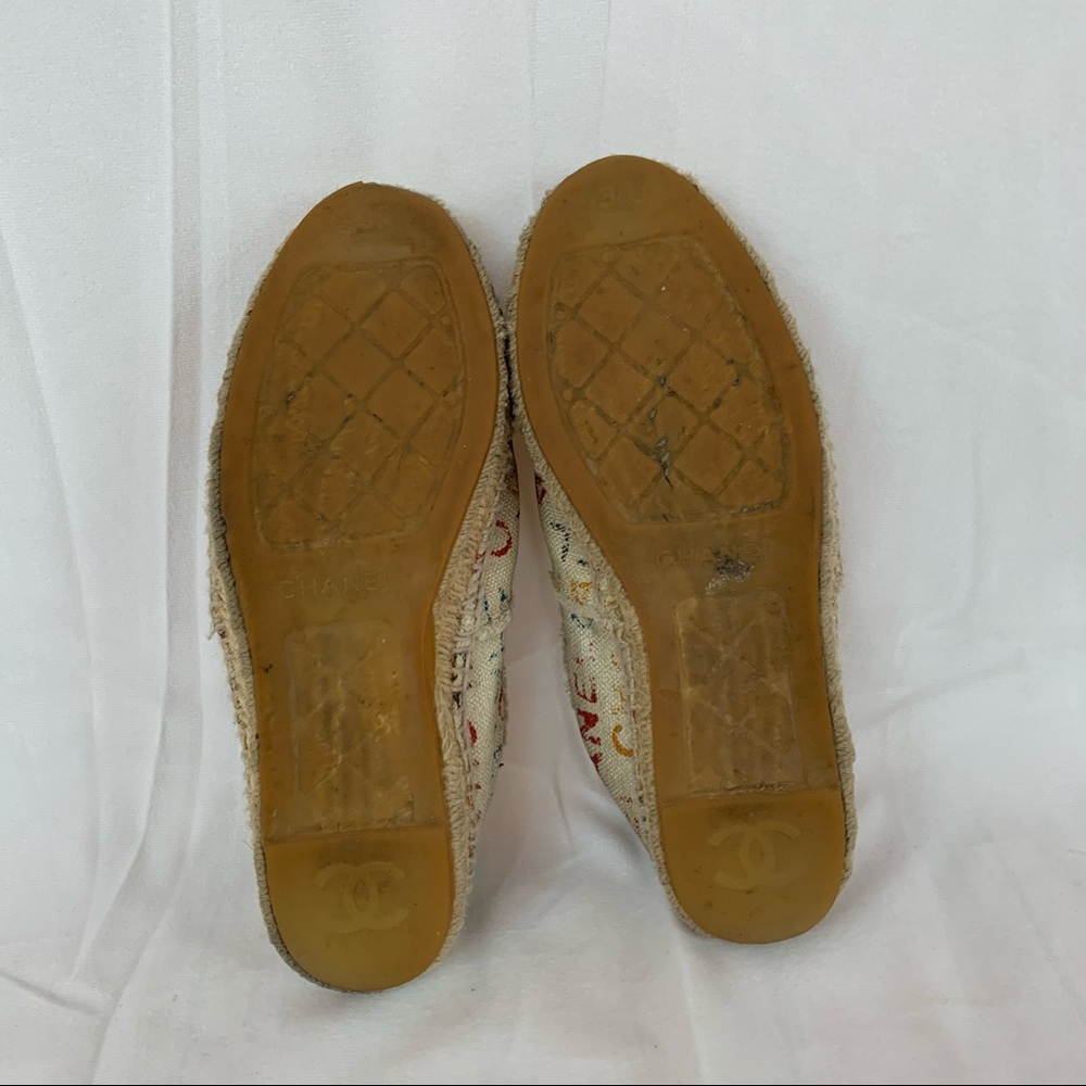 Chanel Graffiti Espadrilles - Picture 5 of 10